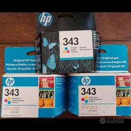 Cartucce HP 343 originali (sigillate)