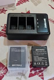 Due Batterie più caraicatore GOPRO