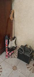 chitarra e amplificatore