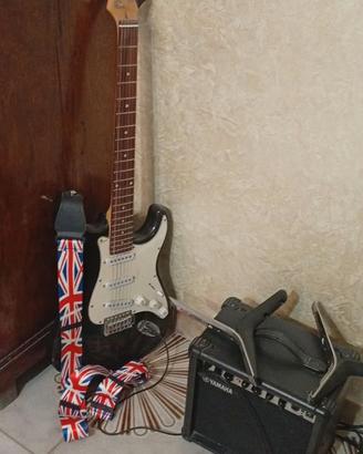 chitarra e amplificatore