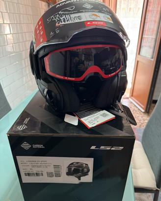 LS2 avant x carbon matt carbon