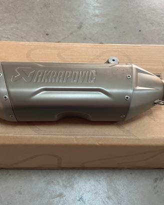 Silenziatore,terminale di scarico akrapovic 24/26