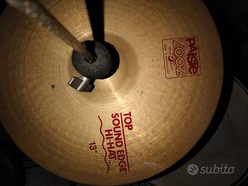 TAMA Rockstar DX japan e piatti Paiste 2002