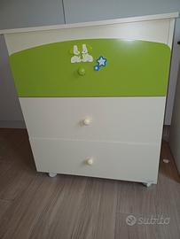 MOBILE PER BAMBINO/A CASSETTIERA/FASCIATOIO