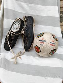 Pallone 1972 e Scarpe da calcio 