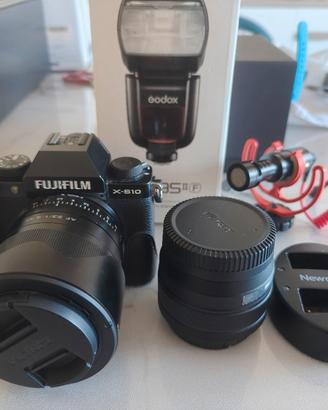 Fujifilm xs 10 con accessori 