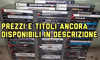 Giochi Originali per Playstation 3 e XBOX 360