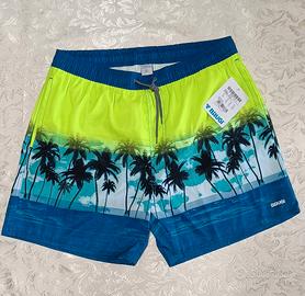 COSTUME DA BAGNOUOMO BRUGI MIS LA GIALLO BLU,NUOVO