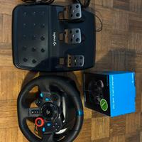 Volante G29 con cambio manuale