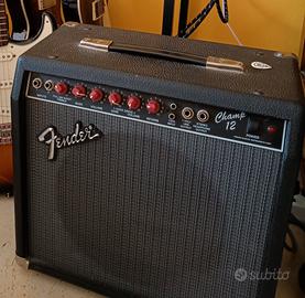 Amplificatore Fender Champ 12 red knobs
