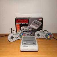 SNES MINI SUPER NINTENDO COMPLETA ORIGINALE
