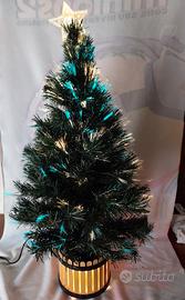 Albero di natale a fibre ottiche 