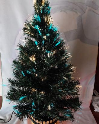 Albero di natale a fibre ottiche 