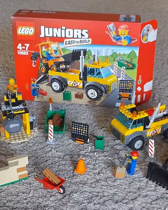 LEGO Juniors 10683 e 10667 Lavori stradali e Canti