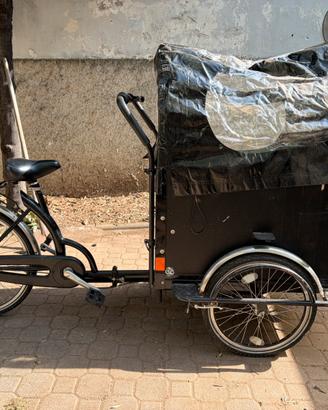 Cargo Bike trasporto 4 bambini food track