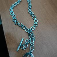 collana in acciaio anni 2006 moby