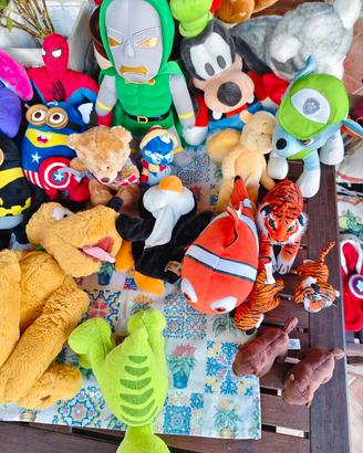 pupazzi varie misure