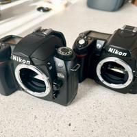 Nikon D70s + D80 + obiettivo SIGMA 100-300mm DSLR