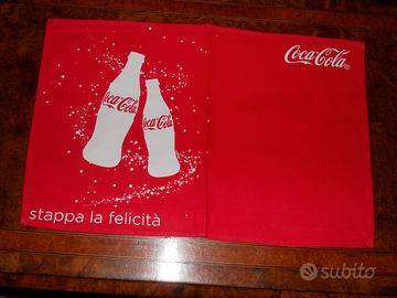 Set 4 tovagliette americana tessuto di Coca-Cola.