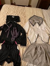 Due vestiti cosplayer scolarette giapponesi (S)