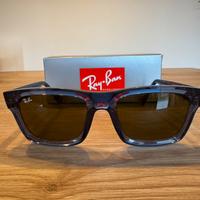 Ray-Ban Warren RB4396 blu trasparente originali