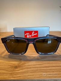 Ray-Ban Warren RB4396 blu trasparente originali