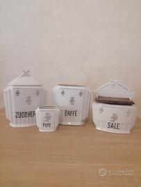 Vasi set da Cucina Vintage 