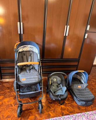 lionelo Amber 3 in 1 -Passeggino multinazionale