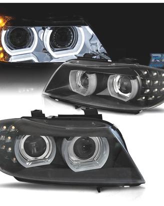FARI XENON ANGEL EYES 3D BMW E90 E91 LCI 08-12 NER