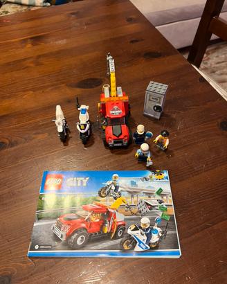Lego city Autogru in panne