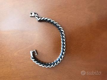 Bracciale da uomo Armani in acciaio