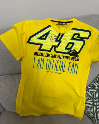 T-shirt Valentino Rossi Autografata.