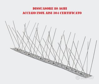 18 Dissuasori da 100cm con 80 Aghi Inox x Piccioni