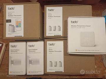 TADO° V3+ - BRIDGE + 10 VALVOLE + SENSORE DI TEMP