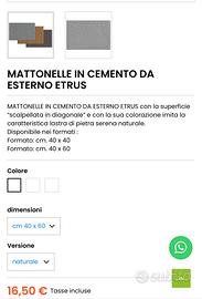 Camminamenti giardino