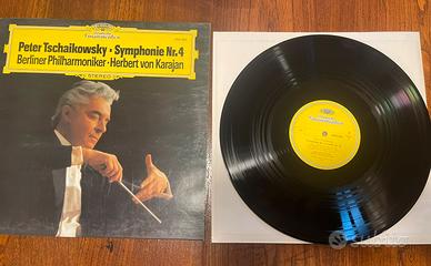 Vinile Symphonie Nr. 4 di Pëtr Il'ič Čajkovski