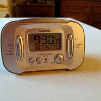 orologio sveglia casio