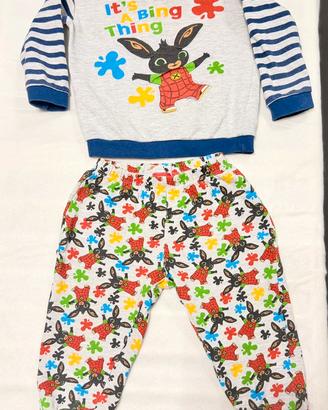 Tuta completa bambini Bing 24/36 m.