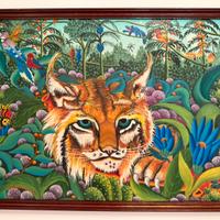 Olio su tavola Aldo Minucci 1974