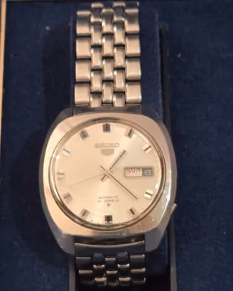 Orologio Seiko 5 6119 7103 Funzionante 