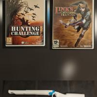 Wii  FUCILE + 2 Giochi