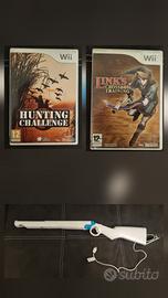 Wii  FUCILE + 2 Giochi