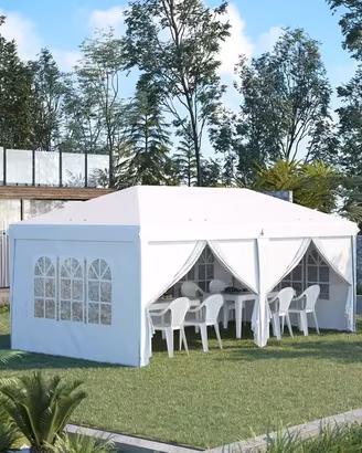 TENDONE- GAZEBO nuovo 6x3 con tutti i teli INCLUSI