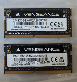 Kit RAM Corsair Vengeance DDR4 32GB (2x16GB)