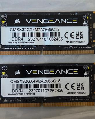 Kit RAM Corsair Vengeance DDR4 32GB (2x16GB)