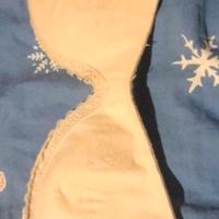 Reggiseno in pizzo color panna