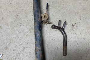 Gancio traino estraibile nissan navara d22