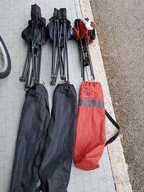 Sedie e tavolino  pieghevoli