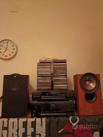 Stereo Kenwood con autoportanti kef