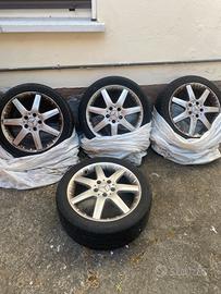 Cerchi il lega originali mercedes 17” + gomme
